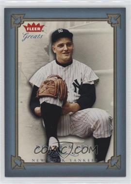 2004 Fleer Greats of the Game - [Base] - Blue #16 - Roger Maris /500