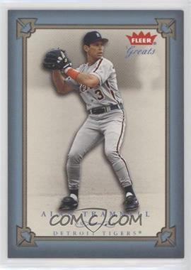 2004 Fleer Greats of the Game - [Base] - Blue #34 - Alan Trammell /500