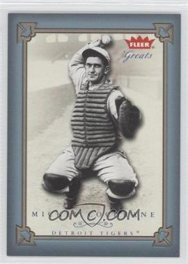 2004 Fleer Greats of the Game - [Base] - Blue #8 - Mickey Cochrane /500