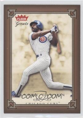 2004 Fleer Greats of the Game - [Base] #122 - Andre Dawson