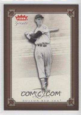 2004 Fleer Greats of the Game - [Base] #15 - Ted Williams