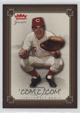 2004 Fleer Greats of the Game - [Base] #35 - Johnny Bench