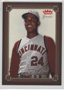 2004 Fleer Greats of the Game - [Base] #40 - Tony Perez