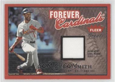 2004 Fleer Greats of the Game - Forever - Game Jersey #F-OS - Ozzie Smith