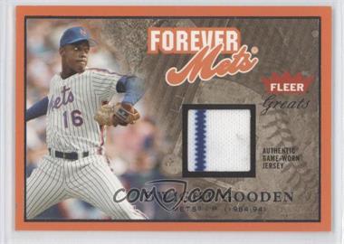 2004 Fleer Greats of the Game - Forever Jerseys #F-DG - Dwight Gooden