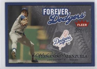 2004 Fleer Greats of the Game - Forever #1 F - Fernando Valenzuela /1980