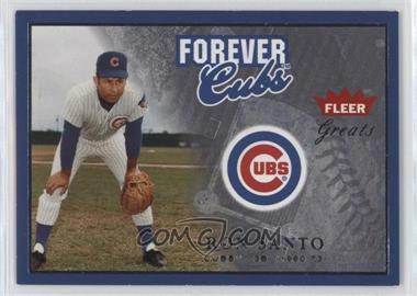 2004 Fleer Greats of the Game - Forever #12 F - Ron Santo /1960