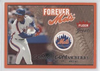 2004 Fleer Greats of the Game - Forever #23 F - Darryl Strawberry /1983