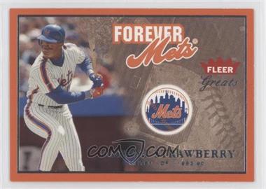 2004 Fleer Greats of the Game - Forever #23 F - Darryl Strawberry /1983