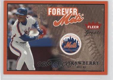 2004 Fleer Greats of the Game - Forever #23 F - Darryl Strawberry /1983