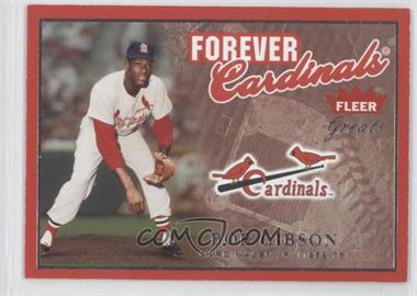 2004 Fleer Greats of the Game - Forever #24 F - Bob Gibson /1959