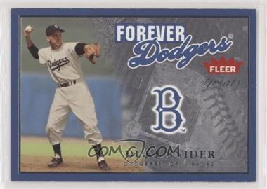 2004 Fleer Greats of the Game - Forever #5 F - Duke Snider /1947