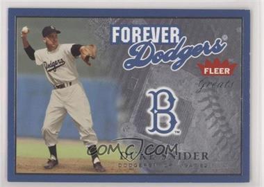 2004 Fleer Greats of the Game - Forever #5 F - Duke Snider /1947