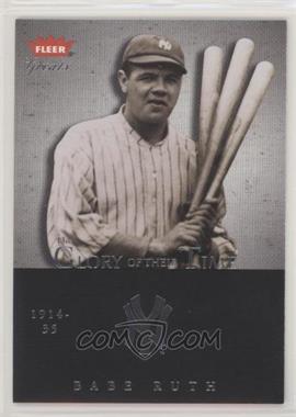 2004 Fleer Greats of the Game - Glory of their Time #18 GOT - Babe Ruth /1927