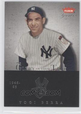 2004 Fleer Greats of the Game - Glory of their Time #20 GOT - Yogi Berra /1950