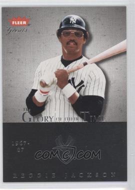 2004 Fleer Greats of the Game - Glory of their Time #7 GOT - Reggie Jackson /1980