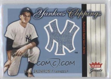 2004 Fleer Greats of the Game - Yankees Clippings #YC-BS - Moose Skowron