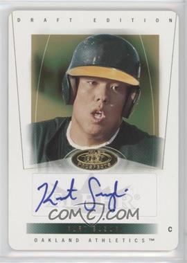 2004 Fleer Hot Prospects Draft Edition - [Base] - Die-Cut #110 - Kurt Suzuki