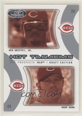 2004 Fleer Hot Prospects Draft Edition - Hot Tandems #3 HT - Ken Griffey Jr., Adam Dunn