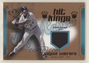 2004 Fleer Legacy - Hit Kings - Copper Jersey #HK/MC - Miguel Cabrera