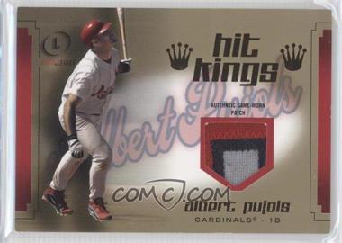 2004 Fleer Legacy - Hit Kings - Gold Patch #HK/AP - Albert Pujols /50