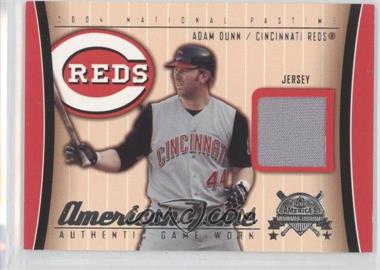 2004 Fleer National Pastime - American Game - Jersey #AG-AD - Adam Dunn