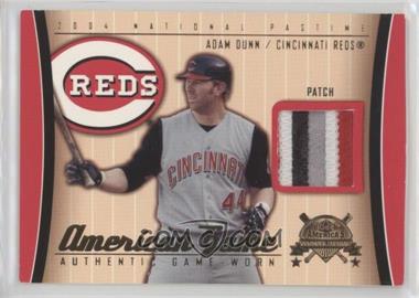 2004 Fleer National Pastime - American Game - Patch #AG-AD - Adam Dunn /30