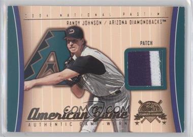 2004 Fleer National Pastime - American Game - Patch #AG-RJO - Randy Johnson /42