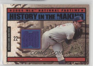 2004 Fleer National Pastime - History in the Making - Jersey #HM-MPR - Mark Prior