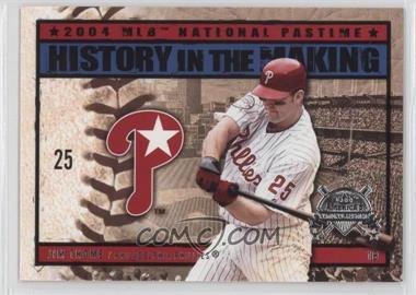 2004 Fleer National Pastime - History in the Making #6 HM - Jim Thome