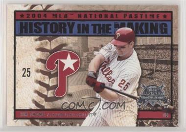 2004 Fleer National Pastime - History in the Making #6 HM - Jim Thome