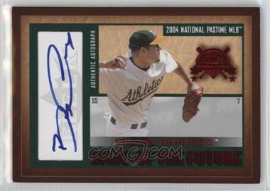 2004 Fleer National Pastime - Signs of the Future - Red #SF-BC - Bobby Crosby /114