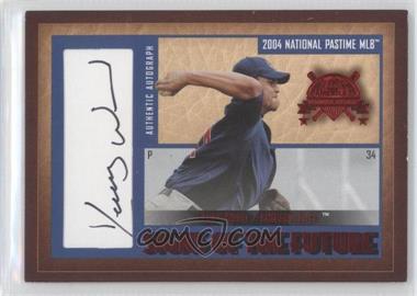 2004 Fleer National Pastime - Signs of the Future - Red #SF-KW - Kerry Wood /55