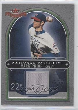 2004 Fleer Patchworks - National Patchtime #NP/MP - Mark Prior /350