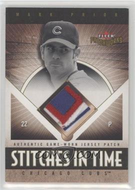 2004 Fleer Patchworks - Stitches in Time - Jersey Patch #ST-MP - Mark Prior /150 [EX to NM]