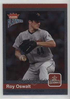 2004 Fleer Platinum - [Base] - Finish #108 - Roy Oswalt /100