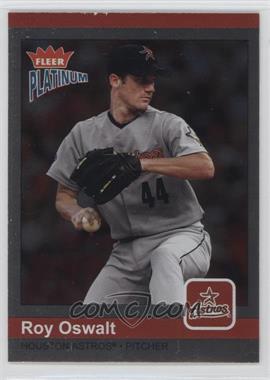 2004 Fleer Platinum - [Base] - Finish #108 - Roy Oswalt /100