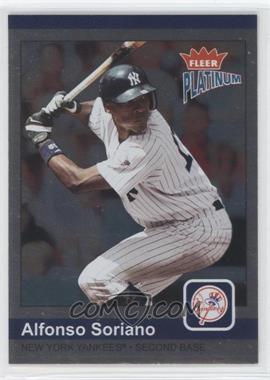 2004 Fleer Platinum - [Base] - Finish #126 - Alfonso Soriano /100