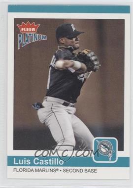 2004 Fleer Platinum - [Base] #1 - Luis Castillo