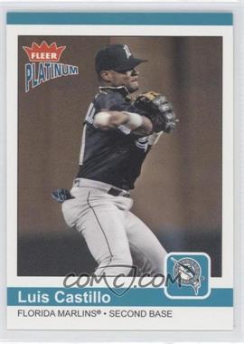 2004 Fleer Platinum - [Base] #1 - Luis Castillo