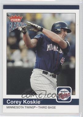 2004 Fleer Platinum - [Base] #139 - Corey Koskie