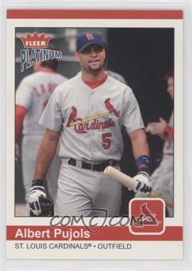 2004 Fleer Platinum - [Base] #5 - Albert Pujols