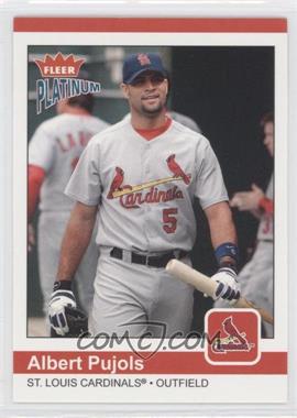 2004 Fleer Platinum - [Base] #5 - Albert Pujols