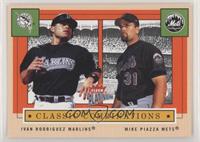 Ivan Rodriguez, Mike Piazza