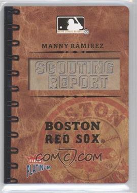 2004 Fleer Platinum - Scouting Report - Game Jerseys #_MARA - Manny Ramirez /250