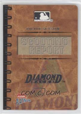 2004 Fleer Platinum - Scouting Report #_RISE - Richie Sexson /400