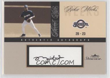 2004 Fleer Showcase - Sweet Sigs #SSA-RW2 - Rickie Weeks /416