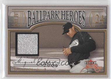 2004 Fleer Sweet Sigs - Ballpark Heroes - Patch Gold #BH-MC - Miguel Cabrera /50