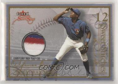 2004 Fleer Sweet Sigs - Sweet Stitches - Patch Gold #ST-AS - Alfonso Soriano /50