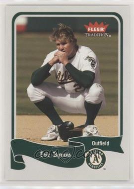 2004 Fleer Tradition - [Base] #152 - Eric Byrnes